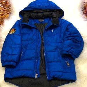 Bubble jacket with detachable hood